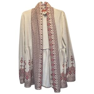 Anthropologie One September Solstice Night BOHO Cardigan - Size S